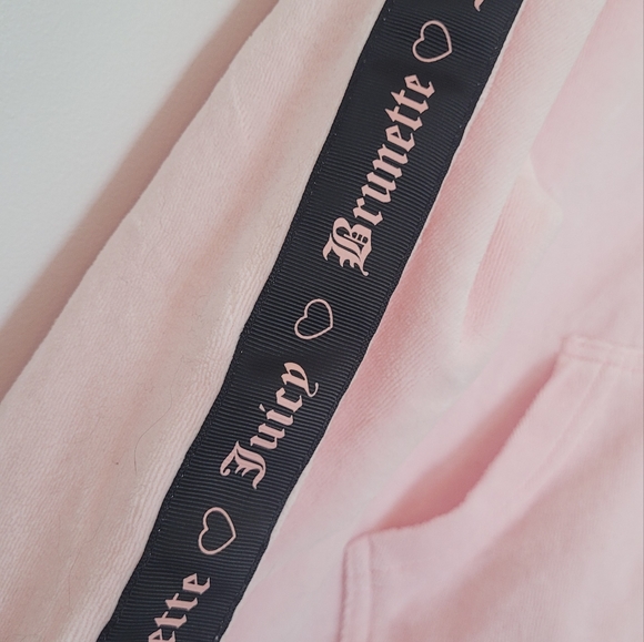 Brunette x Juicy Couture pink tracksuit - Picture 6 of 8